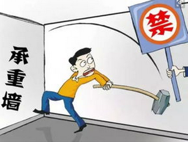 野蠻裝修！四面承重墻全敲